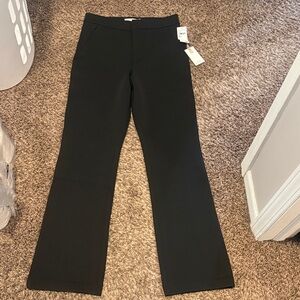 Good American Black scuba boss pants